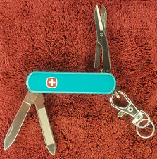 WENGER Turquoise Color Esquire Swiss Army Knife picture