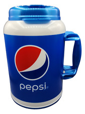 100 oz Insulated Refillable Mug Pepsi Lid Soda Ice Drink Cup Whirley XM-100 picture