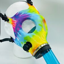 Quality Silicone Gas Mask Tobacco Bong | USA | Tie dye  picture