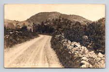 c1915 RPPC Scenic Road to Bald Ball Mountain Jamaica Vermont VT Postcard picture