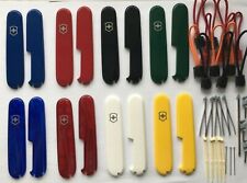SWISS ARMY KNIFE VICTORINOX 91mm SCALES/HANDLES  PLUS  ACCESSORIES, PARTS picture