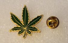 Marijuana Leaf lapel pin  picture