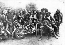 HELLS ANGLES MC  1960's  A MUST HAVE    High Quality Print 24