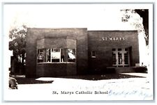 c1950's St. Mary's Catholic School Brockport New York NY RPPC Photo Postcard picture