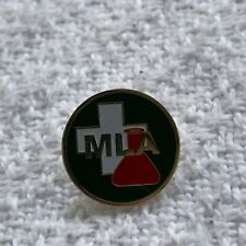 MLA medical Science White Cross Red Beaker Enamel Pin Tie Tack Lapel Pin picture
