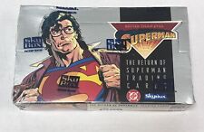 1993 Skybox The Return Of Superman Trading Cards FACTORY SEALED BOX 36 Packs picture