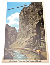 1950's D&RGW RIO GRANDE STREAMLINED PROSPECTOR UNUSED COMPANY POST CARD picture