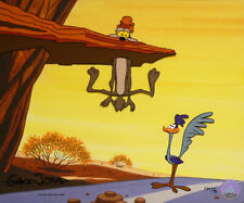 Warner Brothers-Limited Edition Cel-Zoom and Board II-Wile Coyote + Road Runner picture