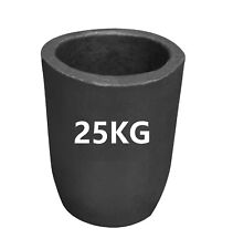 25 KG Clay Graphite Crucible for Metal Melting Foundry Tools with Casting Kit picture