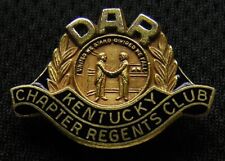 VTG DAR KENTUCKY CHAPTER REGENTS CLUB DAUGHTERS OF THE AMERICAN REVOLUTION PIN picture