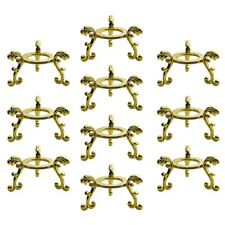 10Pcs Gold Crystal Ball Stand for Displaying Crystal Glass and Natural Rocks ... picture