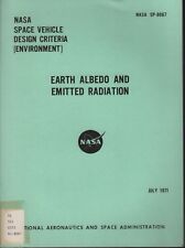 NASA SP-8067 Earth Albedo and Emitted Radiation July 1971 EX-FAA 102218AME picture