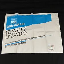 1990's Vintage UPS 2nd Day Air Pak Poly Mailer Envelope 1995 Prop United Parcel picture