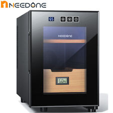 NEEDONE 16L Electronic Cigar Cooler Humidor 100 Capacity Heating & Cooling New picture