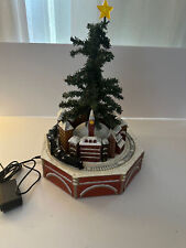 HALLMARK Polar Express Lighted Christmas Tree Train Music Works picture