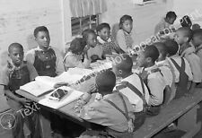 1941 African American School Children, Siloam, GA Old Photo 13