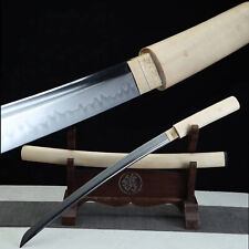 30'' Wakizashi Razor Sharp Shirasaya Japanese Katana Samurai Sword Full Tang picture