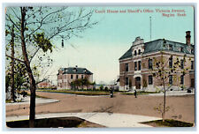 Regina Saskatchewan Canada Postcard Court House Sheriff's Office c1910 Unposted picture