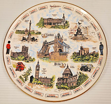 Vintage Argyle China London Pride Historical Landmarks Plate Made In England picture