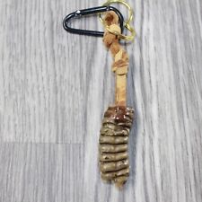 Rattlesnake Rattle Keychain #4444 Mountain Man Key Ring picture