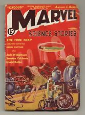 Marvel Science Stories Pulp 1st Series Nov 1938 Vol. 1 #2 GD/VG 3.0 picture