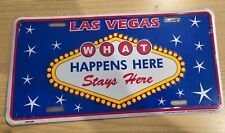 Las Vegas Nevada Souvenir Aluminum License Plate Embossed picture