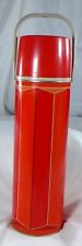 Vintage 1974 GUC Red Orange MCM King Seeley Thermos w/ Handle Bottle #2410 32oz picture
