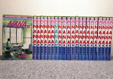 NANA Vol.1-21 + 7.8(Premium fan book) Complete Comics Set Japanese Ver Manga picture