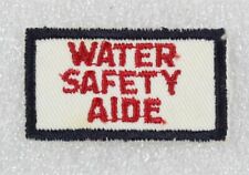 Red Cross: Water Safety Aide patch, c.1950's - 2