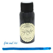 Robert Oster Signature Fire and Ice Blue 50ml Bottled Ink for Fountain Pens picture