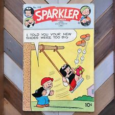 SPARKLER COMICS #112 VG- (1953) Nancy & Sluggo CASEY RUGGLES Pre-Code BUSHMILLER picture