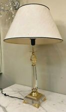 Acrylic, 24k Gold Gilded Table Lamp picture