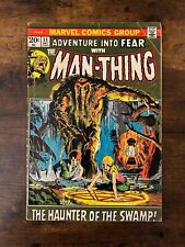 Adventure Into Fear #11 Marvel Comics (Dec, 1972) 2.5 GD+ Man-Thing 1st Nexus picture