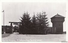  Postcard RPPC Old Fort Nisqually Ft Defiance Park Tacoma WA picture
