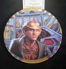 Star Trek Deep Space Nine “Proprietor Quark” Hamilton Collector Plate - w/ COA picture