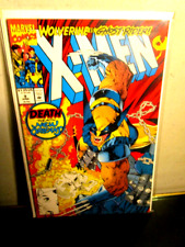 X-MEN #9 JIM LEE ART 1992 MARVEL COMICS Wolverine Vs Ghost Rider BAGGED BOARDED picture
