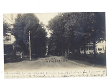 c.1907 High St Street Newport Maine ME RPPC Real Photo Postcard POSTED picture
