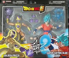DBZ • Super Dragon Stars • SS Blue Goku vs Golden Frieza Battle Pack• Ships Free picture