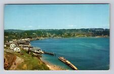 Newport OR-Oregon, Coast Guard Station, Antique, Vintage Souvenir Postcard picture