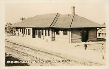 c1910 RPPC New Southern Paciffic RR Depot, Medford OR Jackson Co., Anderson 153 picture
