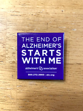 The End Of Alzheimer's Starts With Me Purple Pin picture