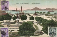 PC BRAZIL, RIO DE JANEIRO, PRACA 15 DE NOVEMBER, Vintage Postcard (b29329) picture