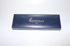 Waterman 18276-3 Black Lacquer & Gold Fountain Pen Paris picture