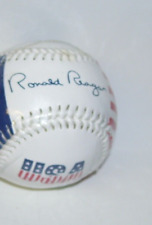 40th President Ronald Reagan Baseball picture