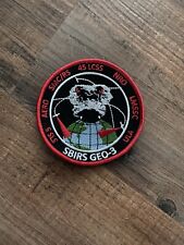 ORIGINAL SBIRS GEO 3 - 45 LCSS USAF DOD INFRARED SYSTEM SATELLITE Mission PATCH picture