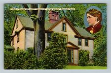 Concord MA-Massachusetts Louisa Alcott House Little Women Vintage Postcard picture