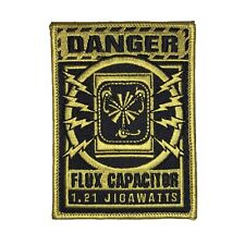 Danger Flux Capacitor - Embroidered Morale Patch picture