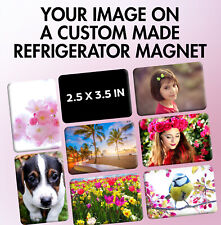 Custom Photo Refrigerator Magnet Big 2.5