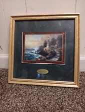 Thomas Kinkade Let Your Light Shine Collector's Society 1998 Accent Print & COA picture
