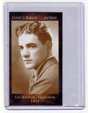 LOUIS L'AMOUR, FAMOUS WESTERN AUTHOR, LOS ANGELES, CALIFORNIA / NM+ COND. picture